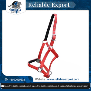 Tejedor de nailon ajustable y cómodo, caballo Halter con Clip de hebilla de latón - Product Image 5