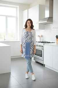 Wholesale Cotton Waterproof <b>Kitchen</b> <b>Apron</b> and Jacquard Towel Gift Set High Absorbent Turkey - Product Image 2