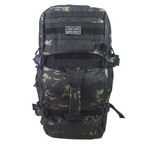 Sac de transport Operators - 60 litres - Noir BTP avec plateformes MOLLE, sangles renforcées, poignée de transport, sac à bandoulière, camouflage personnalisé - Product Image 4