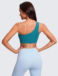 Soutien-gorge de sport d'entraînement sexy respirant à faible impact et couleur contrastée avec logo personnalisé en gros - Product Image 6