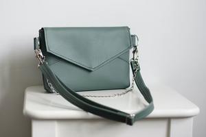 Mujeres señoras Crossbody cuero largo teléfono cartera hombro Crossbody bolso de mano con correa desmontable - Product Image 5