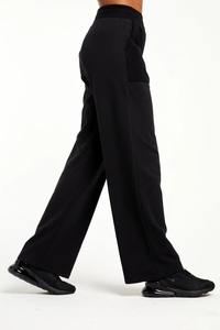Custom Logo <b>Women</b> <b>Jogger</b> With Pockets Cotton Flare Pant <b>Fleece</b> Thick Stacked Sweatpants Loose Fit <b>women</b> trouser pants - Product Image 2