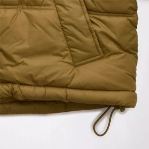 Chaqueta acolchada de oliva recortada para mujer a la moda | Prendas de abrigo de invierno modernas y cómodas - Product Image 6