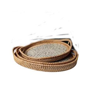 เครื่องครัวถาดซับสีดำที่มีคุณภาพดีที่สุดและเป็นมิตรกับสิ่งแวดล้อมแม่ของถาดเสิร์ฟมุก - Product Image 4