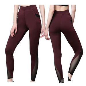 Leggings de Yoga para Mujer, de Poliéster y Nailon, Estampados, de Cintura Alta Elástica, de Secado Rápido, Transpirables, con Bolsillos - Product Image 4