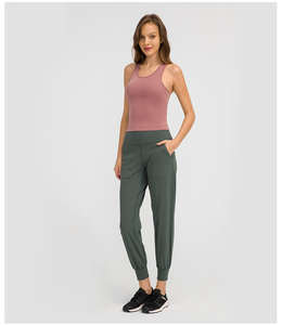 2025 femmes décontracté athlétique débardeur respirant léger sans manches gymnastique entraînement dos nageur col rond Yoga débardeur Long - Product Image 2