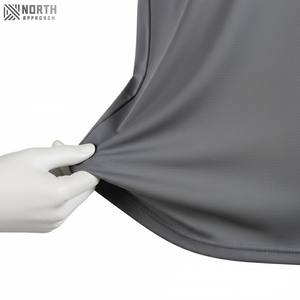 เสื้อยืดแขนสั้นลำลองพิมพ์ลายสำหรับผู้ชายเสื้อยืดวิ่งฤดูร้อนยืดหยุ่นสูงแห้งเร็วระบายอากาศได้ดี - Product Image 5