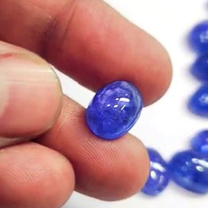 52 Uds cabujón suelto de tanzanita Natural 9mm-21mm cojín de pera Corte rectangular ovalado 390cts azul Iroc ventas de alta calidad US $1165 - Product Image 4