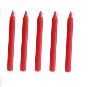 Einfache rote Kerze Online kaufen Großhandel Deal Hersteller Bulk Stock Supplier