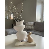 Vases décoratifs en céramique de bureau en porcelaine pour décoration intérieure moderne de luxe nordique pour décoration de mariage, vente en gros OEM