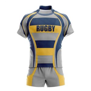 Maillot de rugby personnalisable pour adulte, imprimé par sublimation, pour l'entraînement et les matchs - Product Image 2