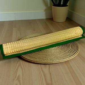 Tapis de couchage en herbe marine naturelle, prix bas, tapis de sol en jonc tressé, fait à la main au Vietnam - Product Image 6