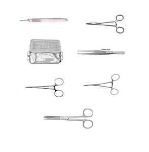 Ensemble d'instruments chirurgicaux pour chirurgie mineure Utilisation manuelle Acier inoxydable allemand de haute qualité certifié CE - Product Image 1