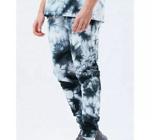 Streetwear Survêtement Fabricants de vêtements personnalisés Combinaisons de survêtement unisexes Ensembles personnalisés à capuche deux pièces tie dye Survêtements pour hommes - Product Image 4