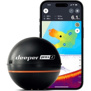 En Stock: Sonar Deeper PRO+ 2 - Buscador de Peces Portátil y Medidor de Profundidad - Product Image 1