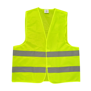 STITCHMODE Veste de travail à logo LED personnalisable Gilet de sécurité en maille haute visibilité Gants de jardin industriels en polyester réfléchissant - Product Image 3