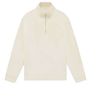 Jersey de lana con cremallera de cuarto de alta calidad para hombres, cómodo y cálido, perfecto para ropa informal y actividades al aire libre - Product Image 1