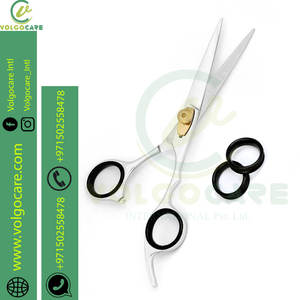 2024 ciseaux de coiffeur professionnels en acier inoxydable de nom de marque personnalisé, pour un usage en salon et à la maison dans un style unique - Product Image 2