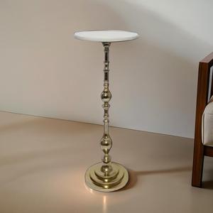 โต๊ะอลูมิเนียมดีไซน์โดดเด่นแบบพกพาทนทานใช้สำหรับตกแต่งภายในอาคาร - Product Image 4