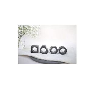 Soporte de mármol para servilletas de cocina, mesa de cena para boda, anillo de soporte para fiestas, servilleta de mármol - Product Image 3