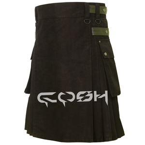 Kilts de utilidad góticos más vendidos, diseño moderno de alta calidad, correas de cuero de algodón, nueva ropa tradicional para fetiche - Product Image 5