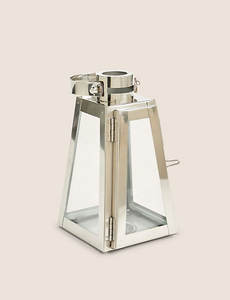 Lanterne de luxe marocaine en argent, bougeoir pour usage domestique, décor de table décoratif, éclairage de décor, lanterne - Product Image 4