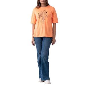 T-shirt pour femme 100% coton de haute qualité respirant col rond manches courtes solide avec logo OEM pour vêtements d'été - Product Image 6
