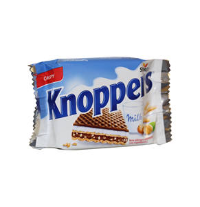 Knoppers Crème au lait au chocolat, collation, vente en gros, stock d'usine pour les magasins de détail - Product Image 3