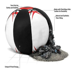 Balles de médecine en cuir PVC de couleur unie sur mesure de haute qualité Nouveau design Vente directe d'usine Fitness - Product Image 2