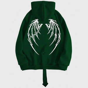 Oem Vente en gros Prix raisonnable Sweats à capuche à manches longues avec impression bouffante pour hommes 100% coton Léger et durable pour l'hiver - Product Image 2