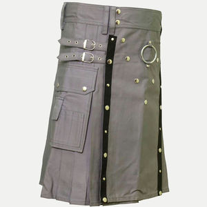 กางเกงคิลท์อเนกประสงค์สำหรับผู้ชาย กางเกงคิลท์แบบดั้งเดิมของชาวไฮแลนด์ คุณภาพพรีเมียม กางเกงคิลท์สก็อตแลนด์อเนกประสงค์ - Product Image 3