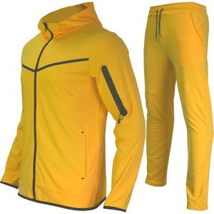 2024 mode survêtement pour hommes à capuche Fitness Gym vêtements hommes course ensemble vêtements de sport survêtement hommes survêtement hiver costume sport - Product Image 6