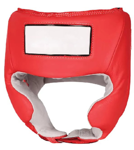 High Quality Leather Boxing <b>Head</b> Guard DUAL SPORT Unisex Comfortable <b>Training</b> MMA Protection - Product Image 3