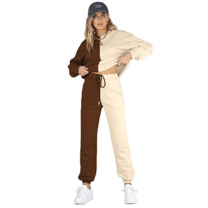 Traje de jogging para mujer hecho a medida con forro polar, chándal de invierno de talla grande personalizado en Pakistán - Product Image 1