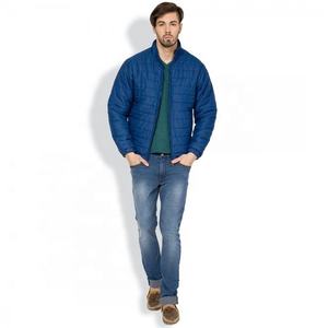 Chaqueta de Invierno Unisex Negra Tipo Bomber con Estampado de Poliéster 100% Personalizada con Logotipo al por Mayor, Chaqueta de Hombre SFS-BJ-005 - Product Image 2