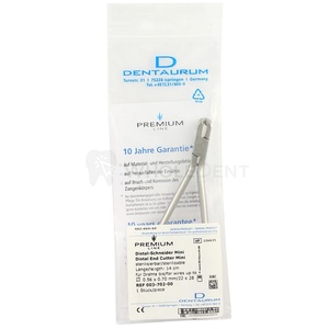 Dentaurum Coupe-fil manuel à manche long et extrémité distale miniature en acier - Product Image 5