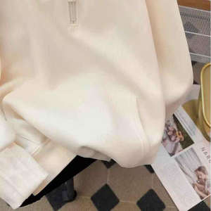 La mejor Sudadera con capucha de gran tamaño de algodón pesado Logotipo personalizado Transferencia de calor Puff Estampado Personaje Transpirable Sudadera con capucha ecológica de punto - Product Image 2