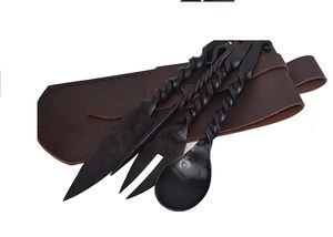 Cuchillos de Mesa Medievales Vintage para Banquetes, Personalizables, de Alta Durabilidad, Utensilios de Comedor Clásicos - Product Image 3