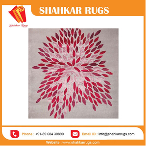 Thiết Kế Tốt Nhất Phoenix <span class=keywords><strong>Rose</strong></span> Tay Tufted Vòng Thảm Chống Trượt Viscose Thảm Với Đệm Handmade Phòng Ăn Cầu Nguyện Sử Dụng Giá Thấp - Product Image 6