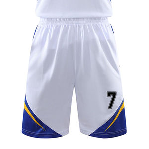 Uniforme de basket-ball personnalisé à col en V multicolore pour hommes, fabriqué au Pakistan, 100% polyester, ensembles pour toutes les saisons, uniforme de basket-ball - Product Image 5