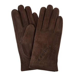 OEM Gants d'hiver en cuir marron à doigts entiers pour femmes, décontractés, multifonctionnels, Pakistan, prix raisonnable pour l'extérieur - Product Image 1