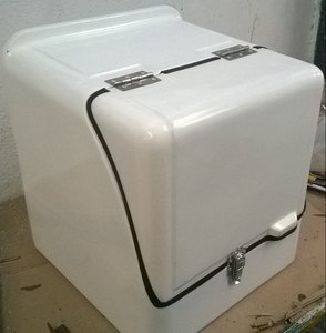 2023 Cajas de bicicletas de entrega de alimentos con aislamiento de fibra de vidrio impermeable de alta calidad del fabricante indio Cajas traseras de motocicleta - Product Image 6