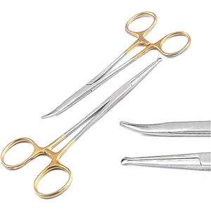 Pince de fixation chirurgicale manuelle pour vasectomie, 5,5 pouces, manche doré, instrument de qualité supérieure pour usage hospitalier - Product Image 4