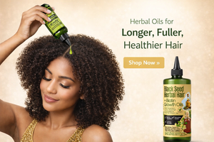 Aceites para el Crecimiento del Cabello a Base de Semillas Negras + Aceites para el Crecimiento con Biotina 250 ml Desbloquea el Secreto para un Cabello Lujoso y Vibrante con Nuestro Producto Herbal Premium - Product Image 5