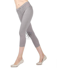 Pantalones de Yoga de Cintura Baja con Logotipo Personalizado, 92% Viscosa, 8% Elastano, Tejido de Punto Suave, Leggings Ajustados de Alta Calidad para Mujer - Product Image 4