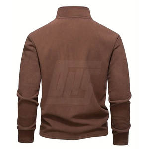 Veste à demi-fermeture éclair pour hommes à la mode Design léger et respirant Parfait pour la randonnée, la course et l'utilisation quotidienne en plein air Veste d'hiver - Product Image 2