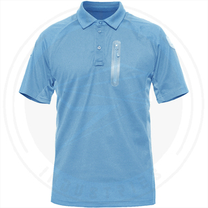Polos personalizados de algodón orgánico 100% para hombre, Camiseta de piqué suave de verano, logotipo bordado, gimnasio en blanco informal transpirable de alta calidad - Product Image 1