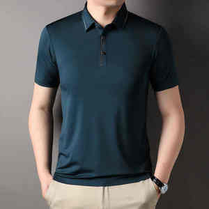 Polo en coton 100% original de qualité supérieure 2026, respirant, séchage rapide, logo imprimé personnalisé, polo personnalisé pour homme - Product Image 3