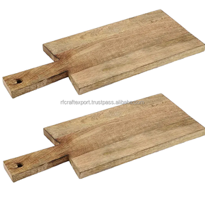 Bloc à découper en bois de haute qualité pour servir la salade et couper la viande - Product Image 2