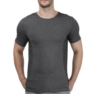 เสื้อยืดฟิตเนสคอตตอนพอดีตัวสำหรับผู้ชายเสื้อยืดออกกำลังกายผ้าฝ้าย100% ระบายอากาศแห้งเร็ว - Product Image 1